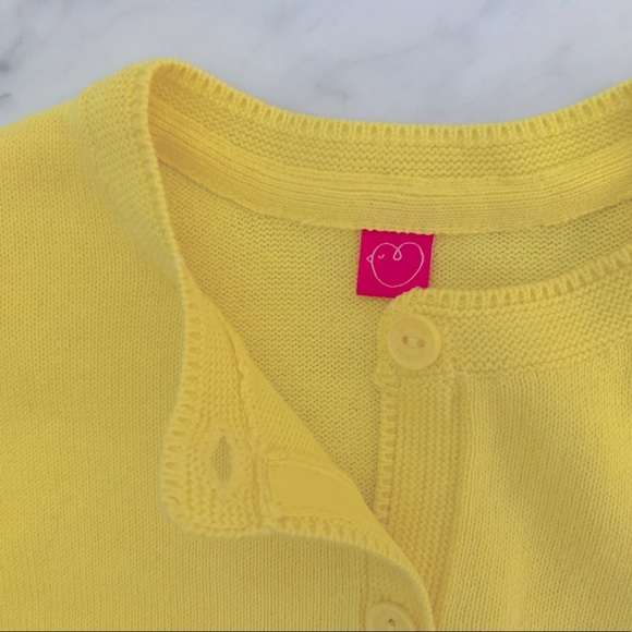 Little Bird Yellow Cardigan 12 - 18 Months - Picture 4 of 6